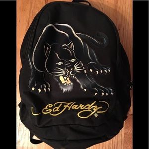 Ed Hardy Panther Backpack